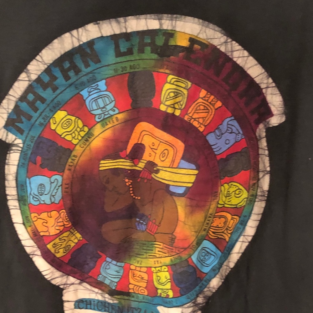 M & O Knits Gold Mayan Calendar Wismsigoth YTK Vintage